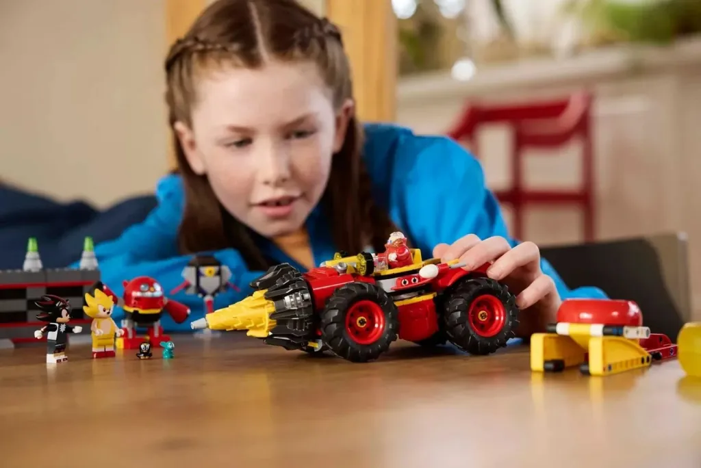Set LEGO Sonic the Hedgehog 76999 Super Sonic VS Egg Drillster - 10