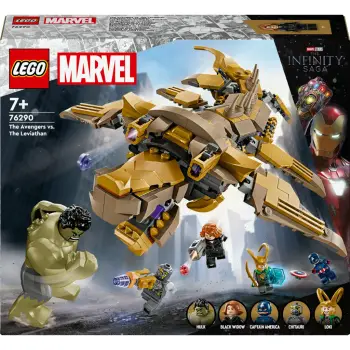 Set LEGO Marvel 76290 The Avengers VS The Leviathan