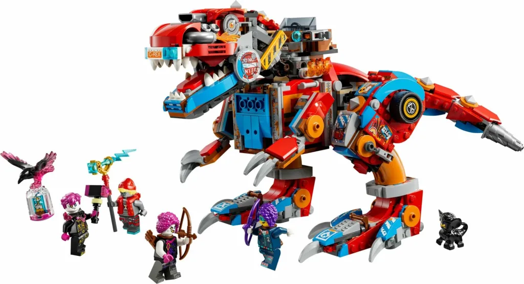 Set ndërtimi LEGO DREAMZzz 71484 Cooper's Dino-Mech C-Rex, shumëngjyrësh - 2