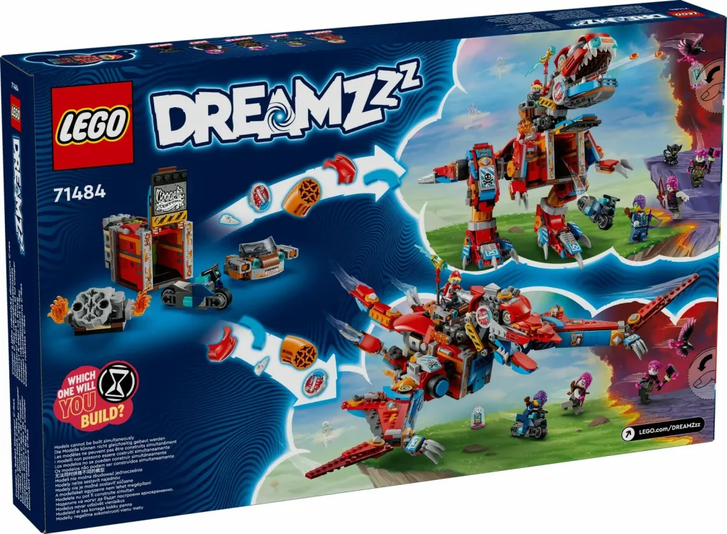 Set ndërtimi LEGO DREAMZzz 71484 Cooper's Dino-Mech C-Rex, shumëngjyrësh - 7