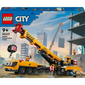 Set ndërtimi LEGO City 60409 vinç ndërtimi mobil, shumëngjyrësh