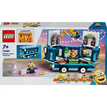 Set lodrash LEGO Minions Party Bus 75581, Despicable Me 4