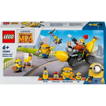 Set ndërtimi LEGO Minions 75580, 136 pjesë, shumëngjyrëshe