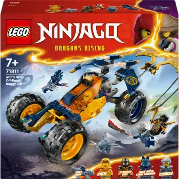 Set ndërtimi LEGO Ninjago 71811 Arins Ninja-Gelndebuggy, 267 pjesë, multikolor
