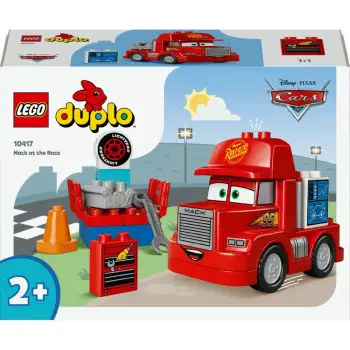 Set LEGO DUPLO Mack te Gara, 14 pjesë, Kuq