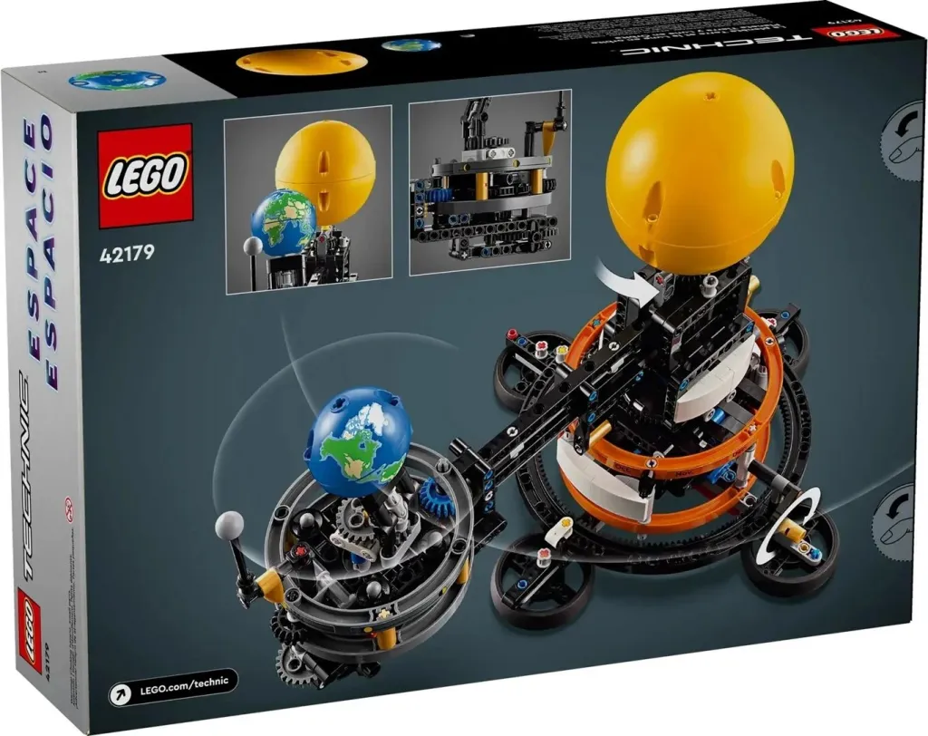 Set LEGO TECHNIC 42179 Planet Earth and Moon in Orbit - 2