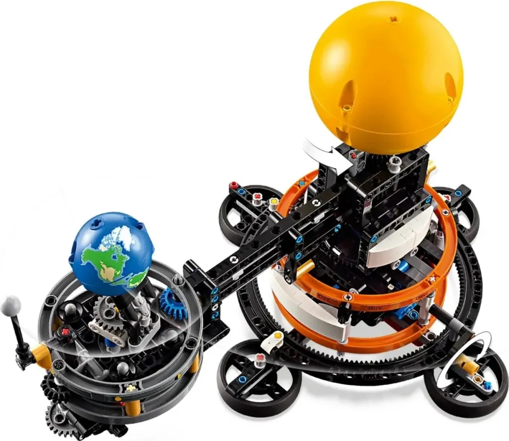 Set LEGO TECHNIC 42179 Planet Earth and Moon in Orbit - 4