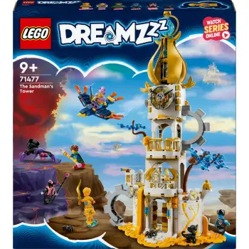 Set ndërtimi LEGO DREAMZzz 71477, Kulla e Sandmann, 723 pjesë, multikolor