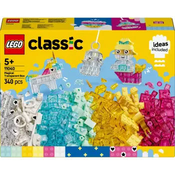 Set ndërtimi LEGO Classic 11040, 340 pjesë, shumëngjyrëshe