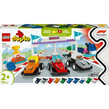 Set LEGO DUPLO 10445, Vetura garuese F1 dhe shoferë