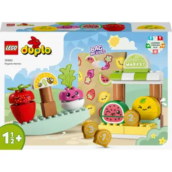 Lodër LEGO DUPLO – Market Organik