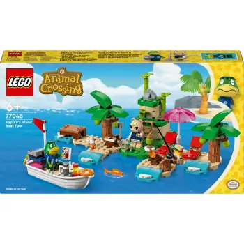 Set ndërtimi LEGO Animal Crossing Kapp'n's Island Boat Tour 233 pjesë, multingjyrësh