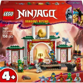 Set ndërtimi LEGO Ninjago 71831 Spinjitzu Tempel, 158 pjesë, multikolor