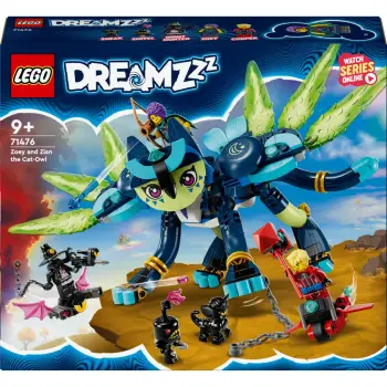 Set ndërtimi LEGO DREAMZzz 71476 Zoey dhe Ziani, shumëngjyrësh
