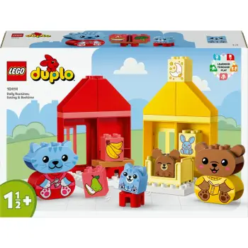 Set ndërtimi LEGO DUPLO 10414, Alltagsroutinen, shumëngjyrësh