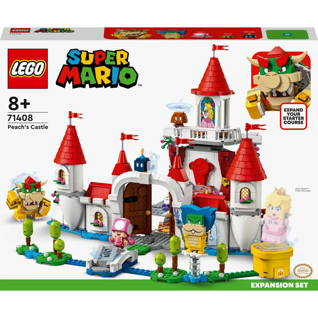 Lodër LEGO Super Mario- Kështjella e Peach - 1