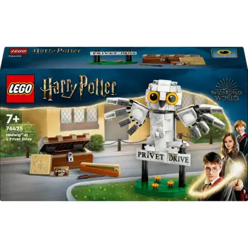 Set LEGO Harry Potter 76425 Hedwig te 4 Privet Drive