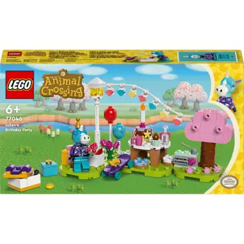 Set ndërtimi LEGO Animal Crossing 77046 Julian's Birthday Party, 170 pjesë, multikolor
