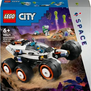 Set ndërtimi LEGO City 60431, rover hapësinor, 311 pjesë, shumëngjyrësh