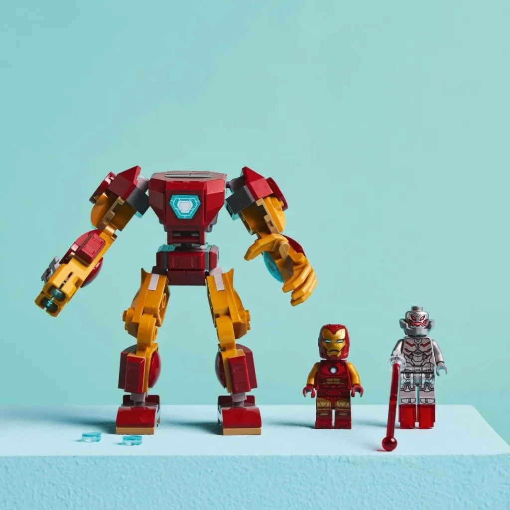 Set LEGO Marvel 76307 Iron Man Mech vs. Ultron - 6