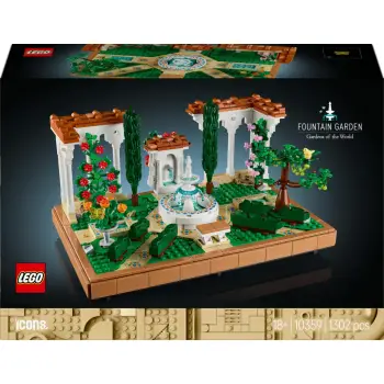 Set LEGO ICONS 10359 Fountain Garden