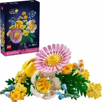 Set ndërtimi LEGO Botanicals Petite Sunny Bouquet 10347, 373 pjesë, shumëngjyrësh