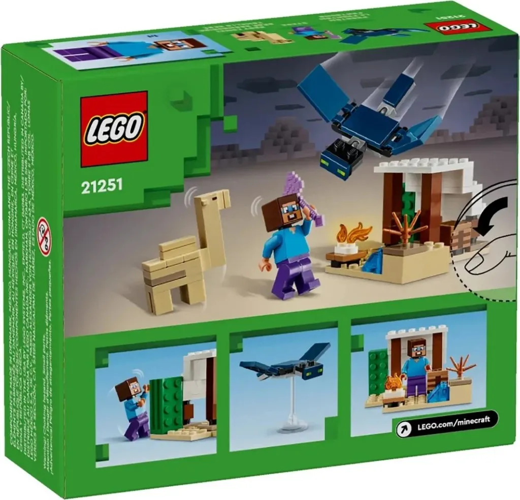 Set Lodër LEGO Minecraft 21251 Steve's Desert Expedition - 3