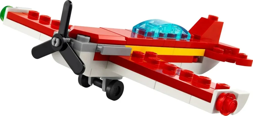 Set LEGO Creator 3 në 1, Iconic Red Plane, 30669, 51 pjesë - 4
