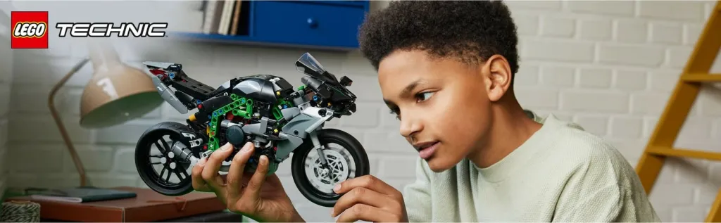 Set ndërtimi LEGO Technic Kawasaki Ninja H2R, 643 pjesë, shumëngjyrësh - 14
