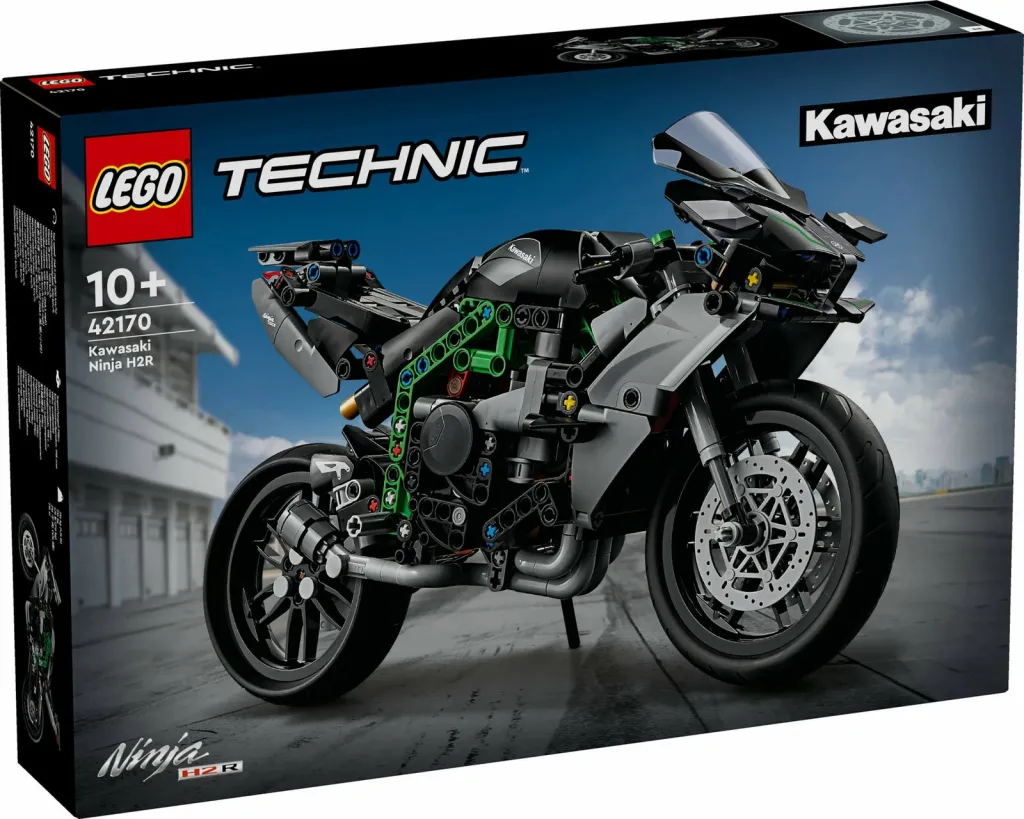 Set ndërtimi LEGO Technic Kawasaki Ninja H2R, 643 pjesë, shumëngjyrësh - 18