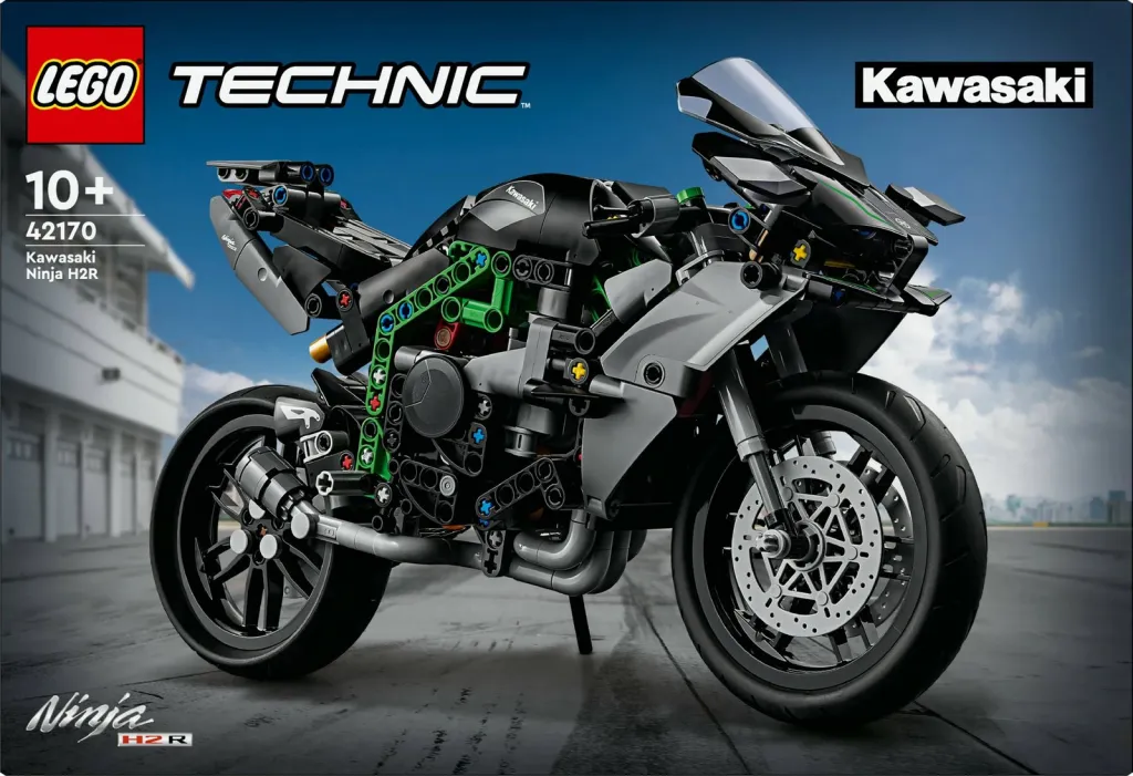 Set ndërtimi LEGO Technic Kawasaki Ninja H2R, 643 pjesë, shumëngjyrësh - 20