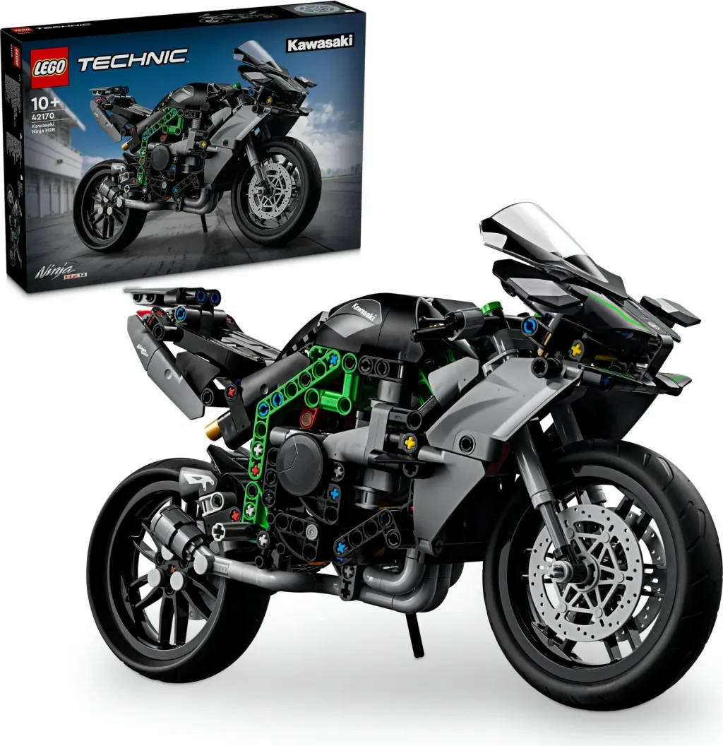 Set ndërtimi LEGO Technic Kawasaki Ninja H2R, 643 pjesë, shumëngjyrësh - 3
