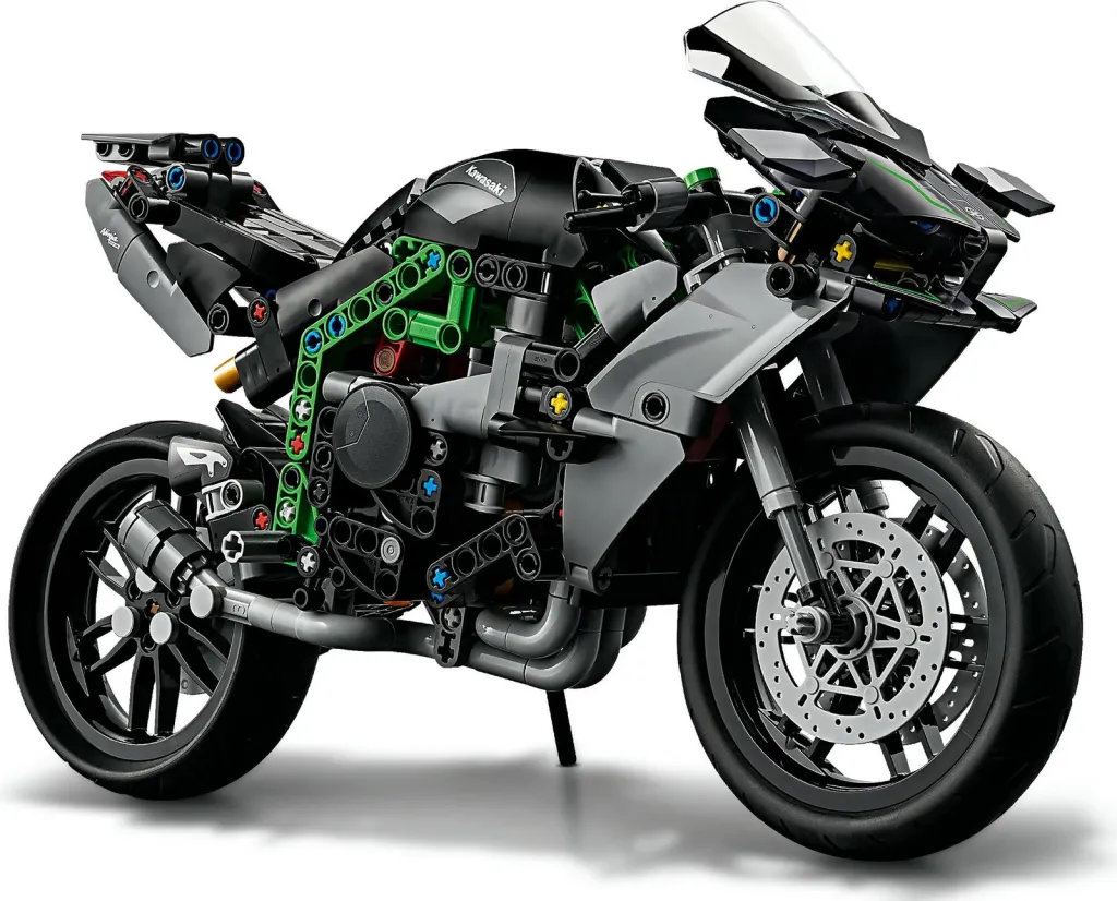 Set ndërtimi LEGO Technic Kawasaki Ninja H2R, 643 pjesë, shumëngjyrësh - 4