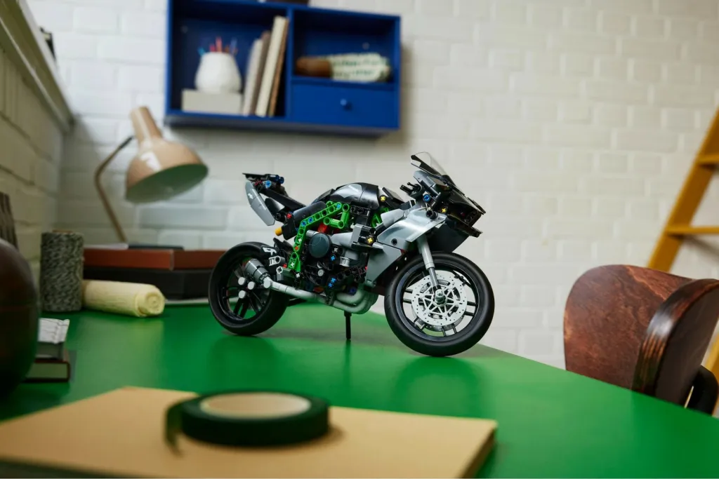 Set ndërtimi LEGO Technic Kawasaki Ninja H2R, 643 pjesë, shumëngjyrësh - 10