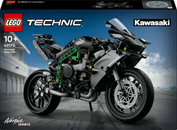 Set ndërtimi LEGO Technic Kawasaki Ninja H2R, 643 pjesë, shumëngjyrësh
