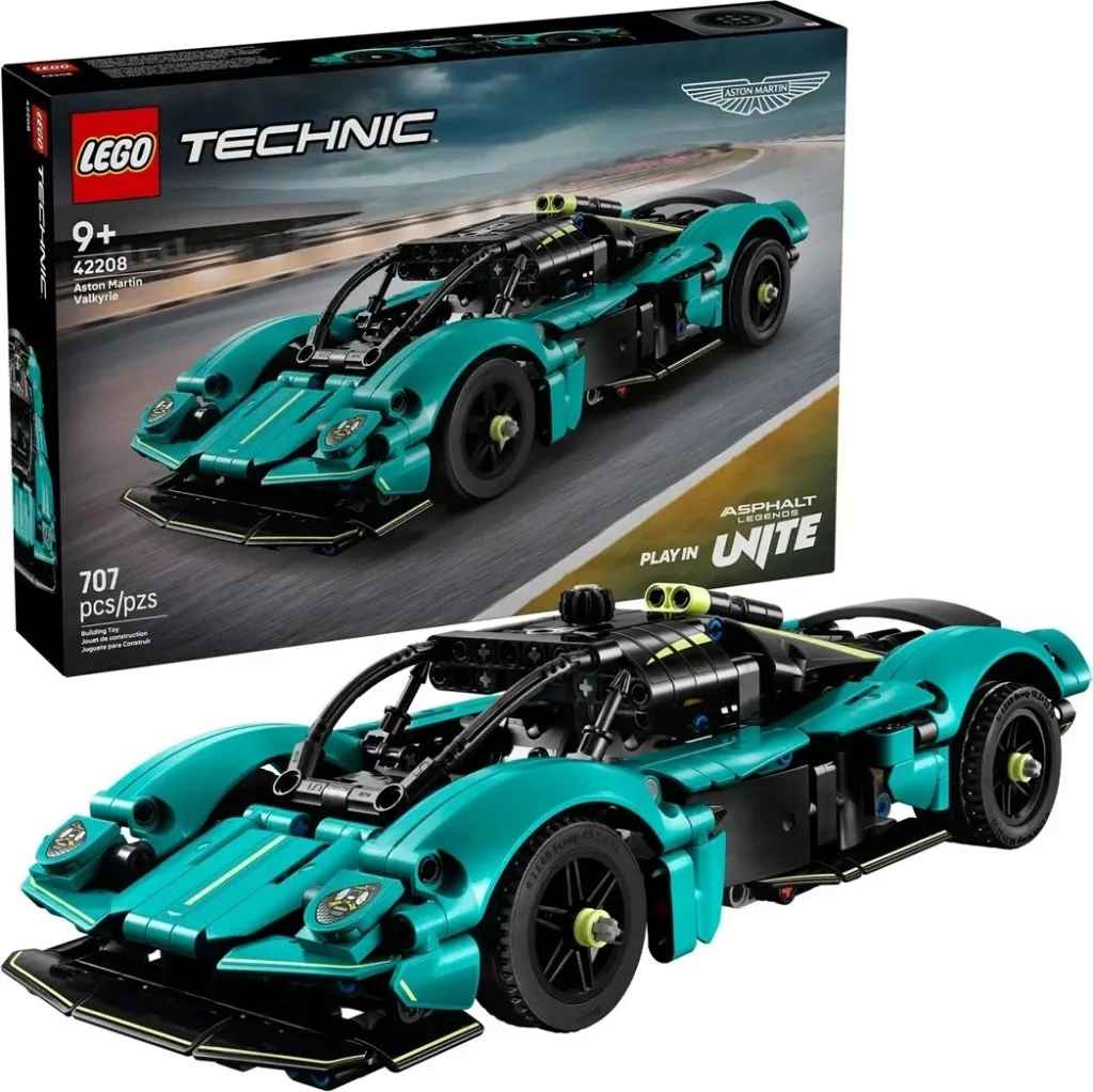 Set LEGO Technic Aston Martin Valkyrie 42208, 707 pjesë, për moshën 9+ - 2
