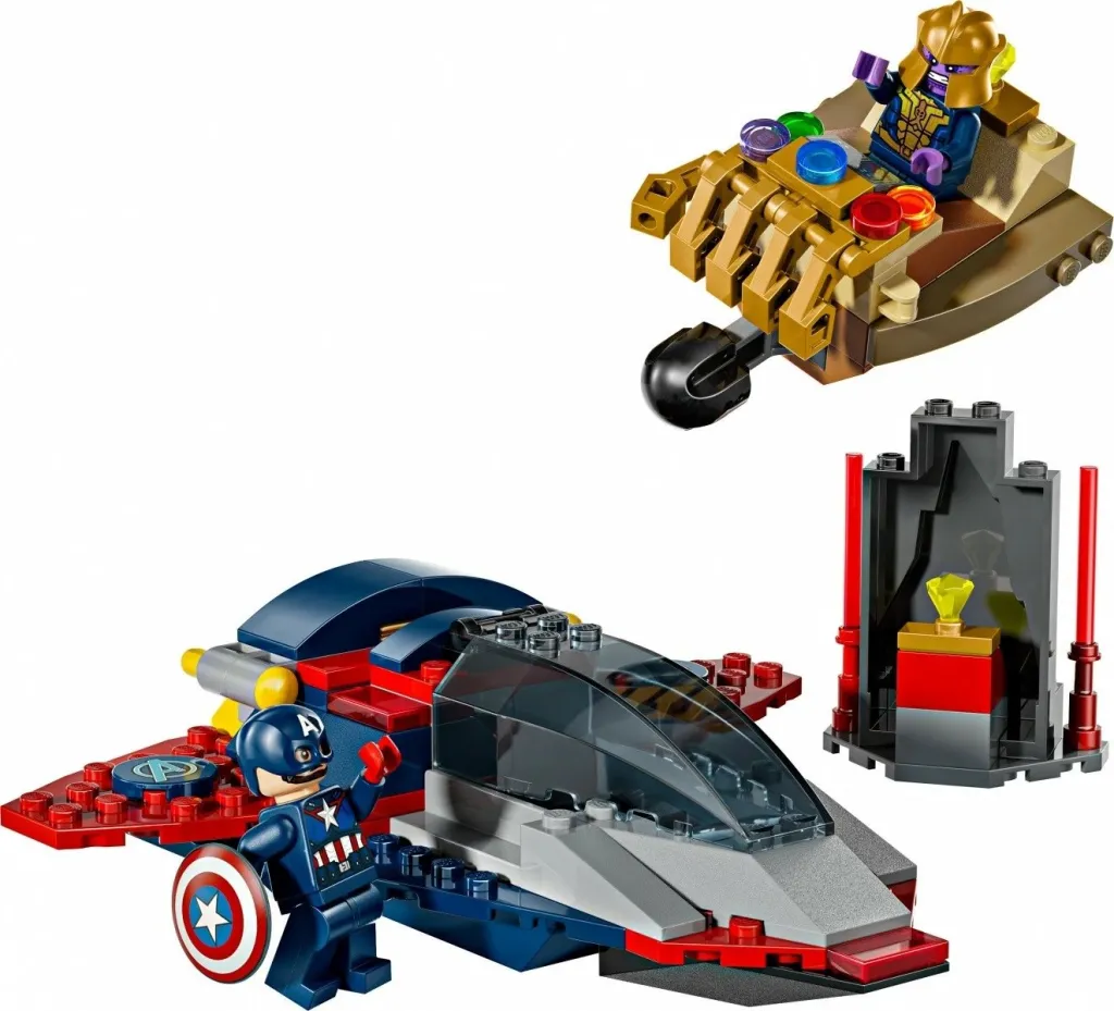 Set LEGO Marvel 76319 Captain America vs Thanos, 107 pjesë - 3