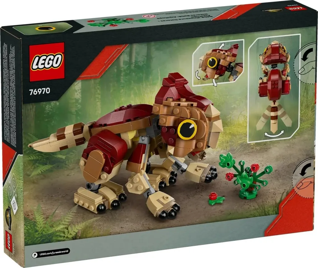 Set LEGO Jurassic World 76970 Baby Dinosaur Dolores Aquilops - 2