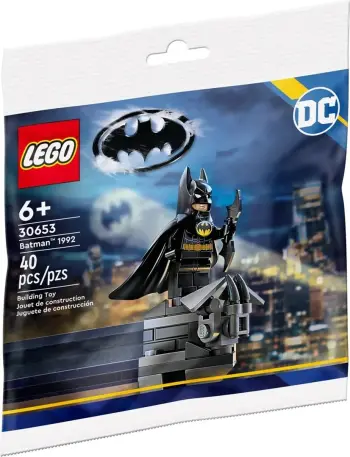 Set LEGO DC Batman 1992 30653, 40 copa, figurë koleksionuese, shumëngjyrësh