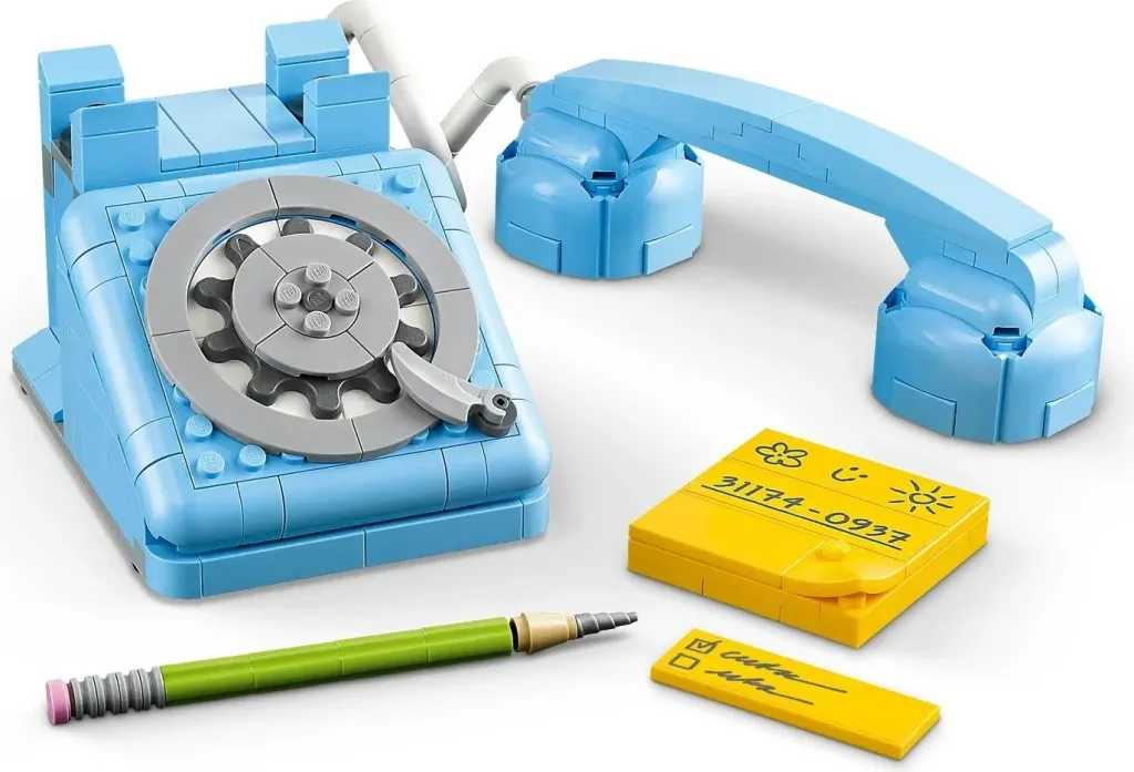 Set LEGO Creator 3-in-1 Retro Telephone 31174, 8+ vjeç, Blu - 4
