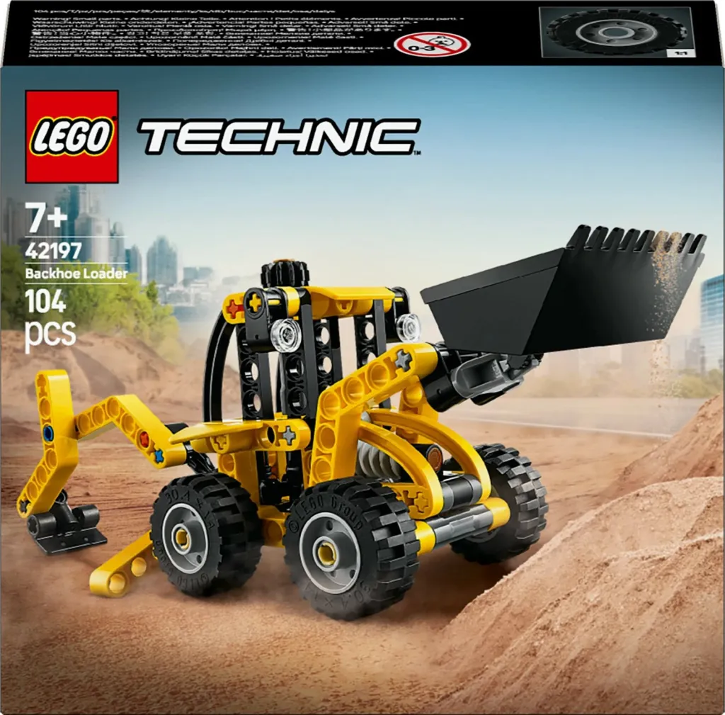 Set ndërtimi LEGO Technic 42197 Baggerlader, 104 pjesë, multikolor - 1