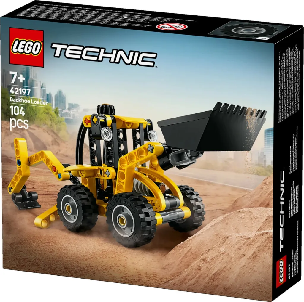 Set ndërtimi LEGO Technic 42197 Baggerlader, 104 pjesë, multikolor - 11