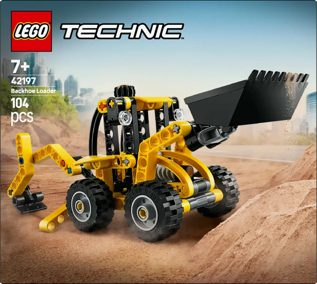 Set ndërtimi LEGO Technic 42197 Baggerlader, 104 pjesë, multikolor - 12