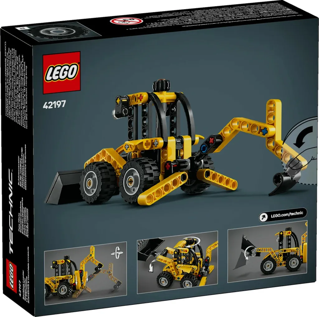 Set ndërtimi LEGO Technic 42197 Baggerlader, 104 pjesë, multikolor - 13