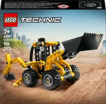Set ndërtimi LEGO Technic 42197 Baggerlader, 104 pjesë, multikolor