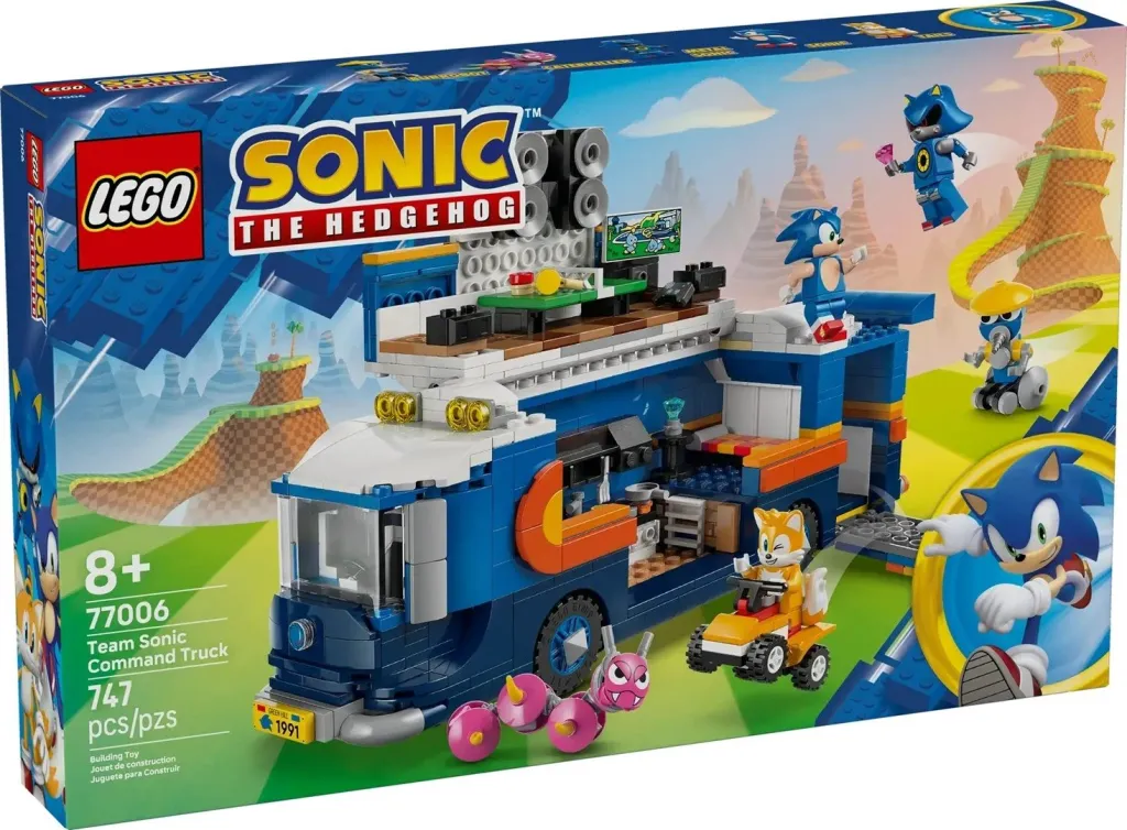 Set LEGO Sonic the Hedgehog Team Sonic Command Truck 77006, 747 pjesë - 1