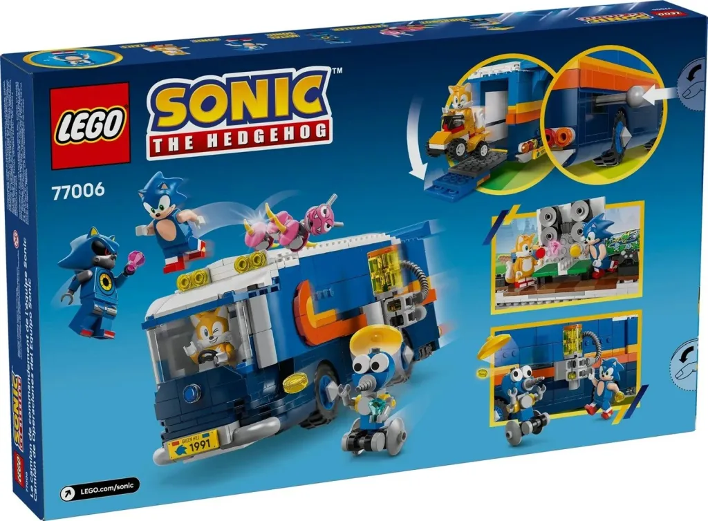 Set LEGO Sonic the Hedgehog Team Sonic Command Truck 77006, 747 pjesë - 2