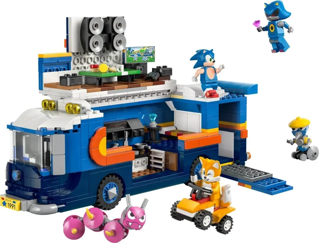 Set LEGO Sonic the Hedgehog Team Sonic Command Truck 77006, 747 pjesë - 3