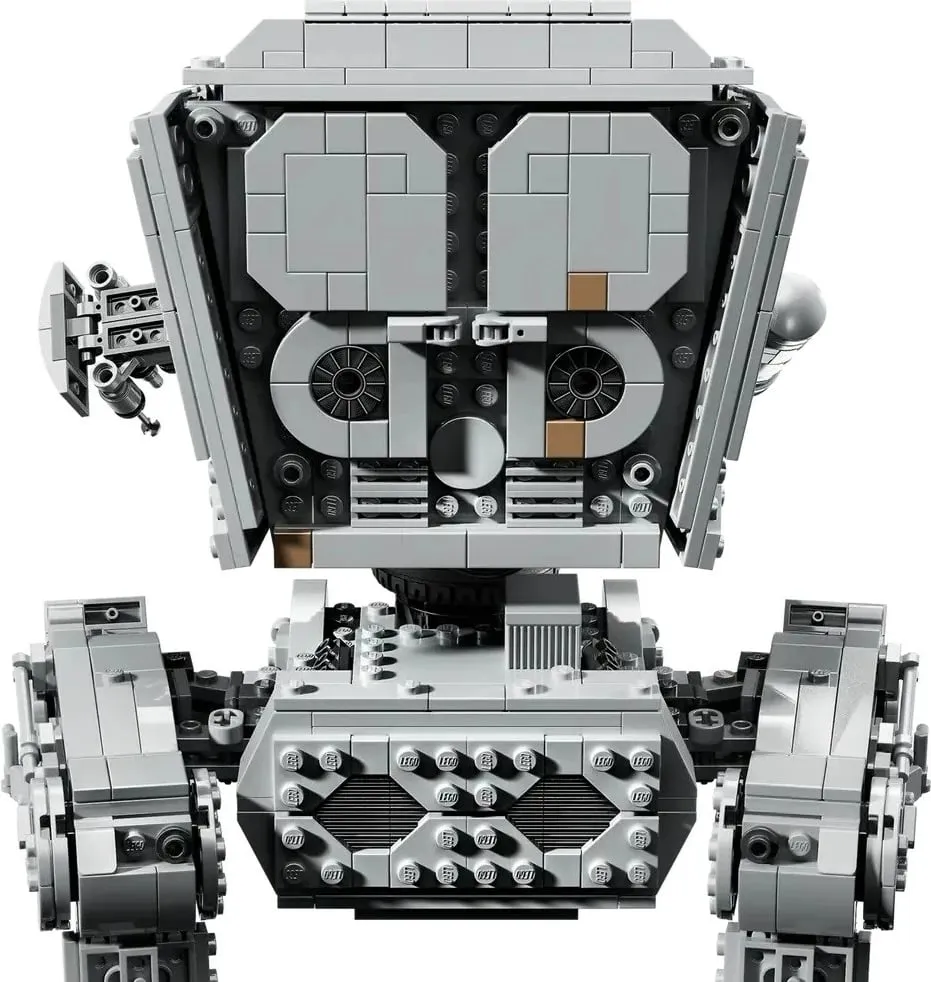 Set LEGO Star Wars AT-ST Walker 75417, për të rritur, me minifigurë, Gri - 11