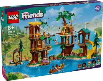 LEGO 42631 Friends: Treehouse at the Adventure Camp